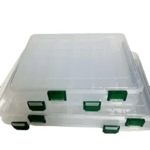New design wholesale price Waterproof Double Sided Bait Lure Storage Boxes Lure Fishing Tackle Boxes