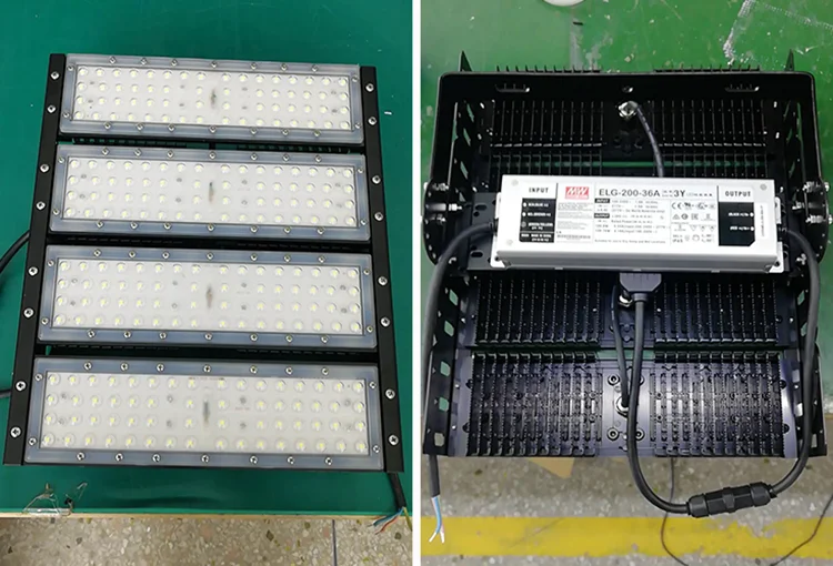 High quality industrial meanwell driver 200watt outdoor lighting led flood light for soccer field volleyball court