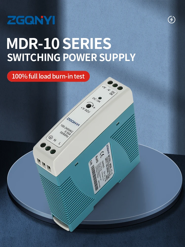 MDR-10W-5V MDR Din Rail Series SMPS Switching Power Supply Factory ...
