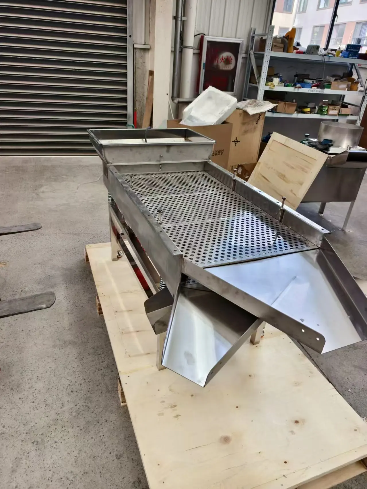 vibro separator sieve coffee grading machine linear vibrating screen coffee bean linear vibro sieve separator machine manufacture