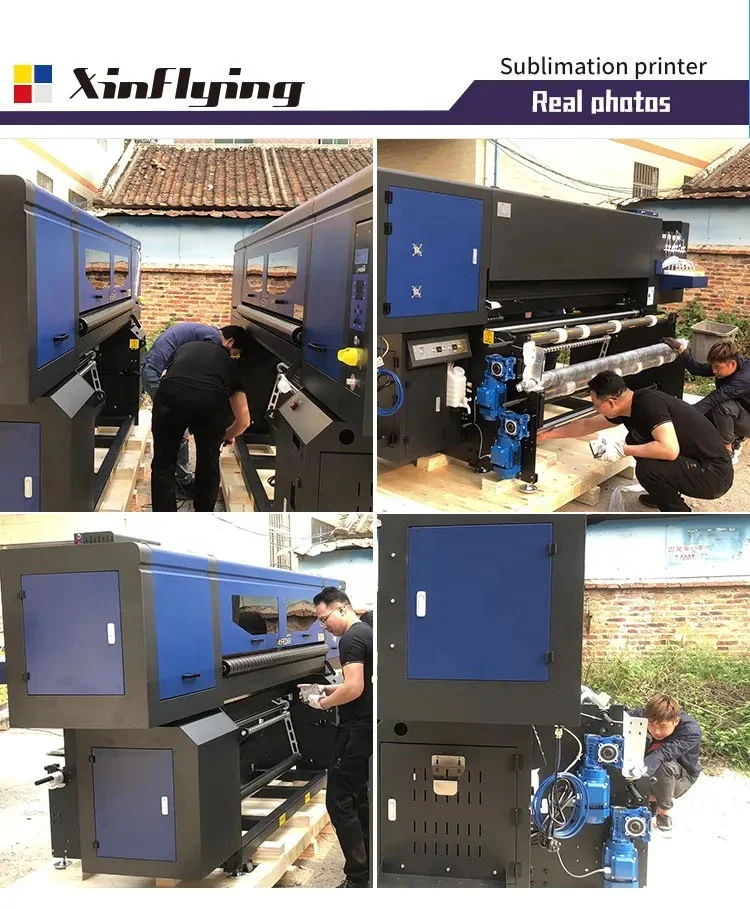 2023 8heads Digital Printers for Fabrics I3200/4720 Print Head Roll to Roll Digital Fabric Sublimation Printer 8 Head