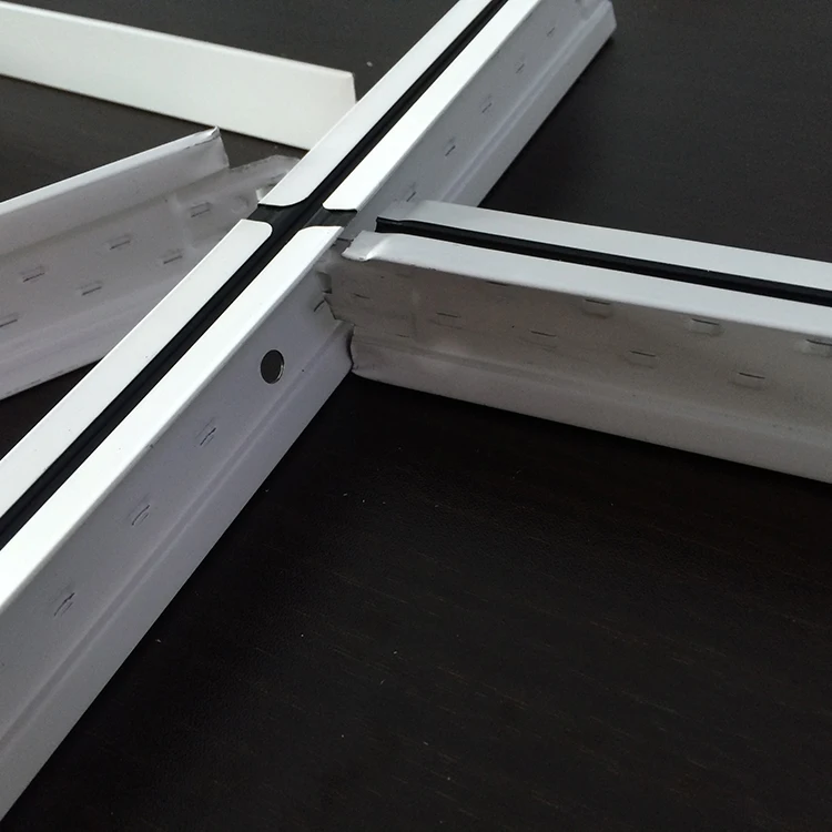 High Quality Ceiling Tile Hanging Frame/false Suspended Galvanized Ceiling t Grid Components Paint Keel