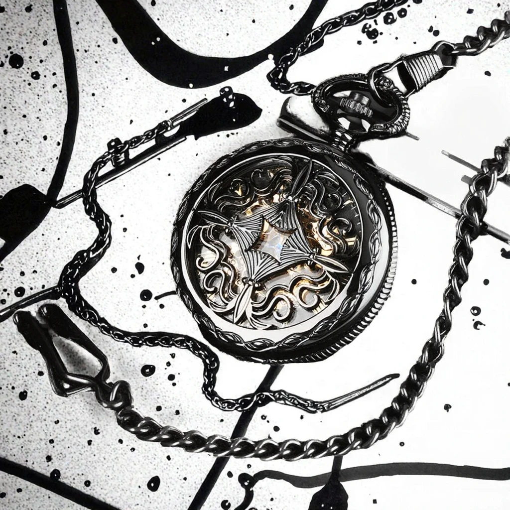 Skeleton Automatic Pocket Watch OM-237722