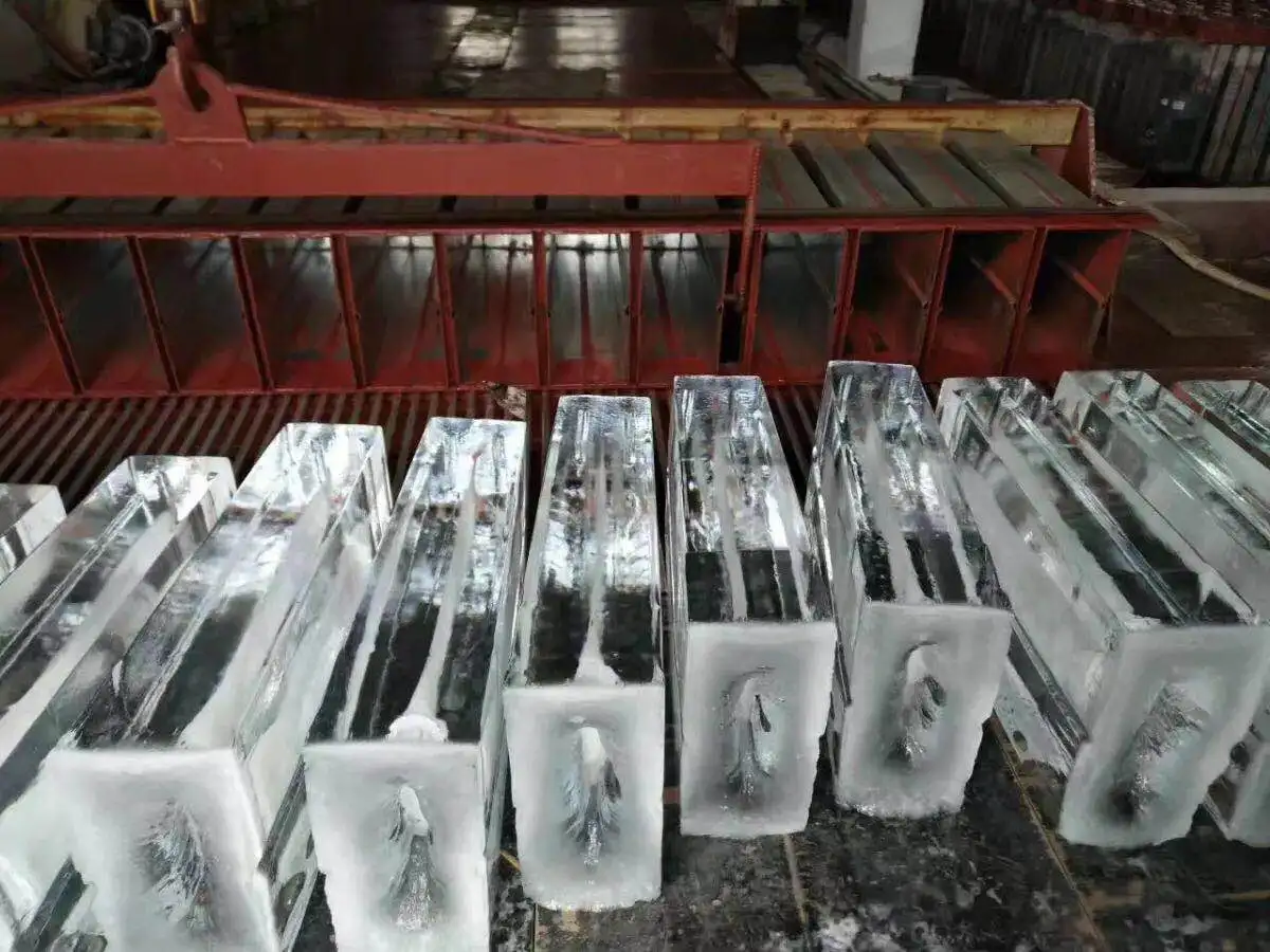 New Crystal Automatic Ice Cube Packing Machine