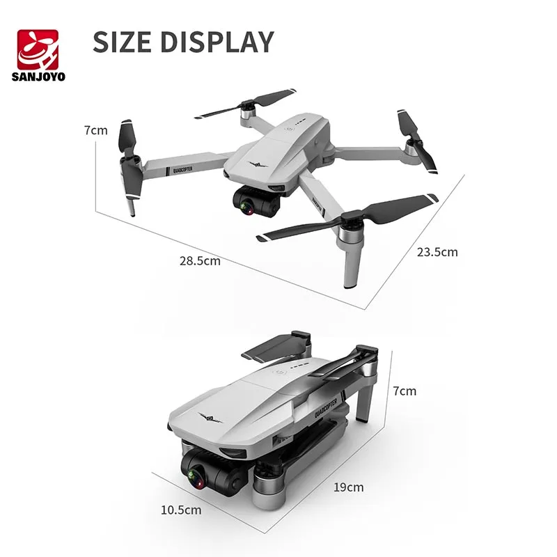KF102 4K Camera Drone with APP Control & Gimbal
