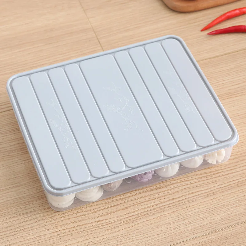 Factory Hot Sale Vegetable Fruits Fresh Organizer Box Bpa Free Plastic Refrigerator Food Storage Box With Lid manufacture