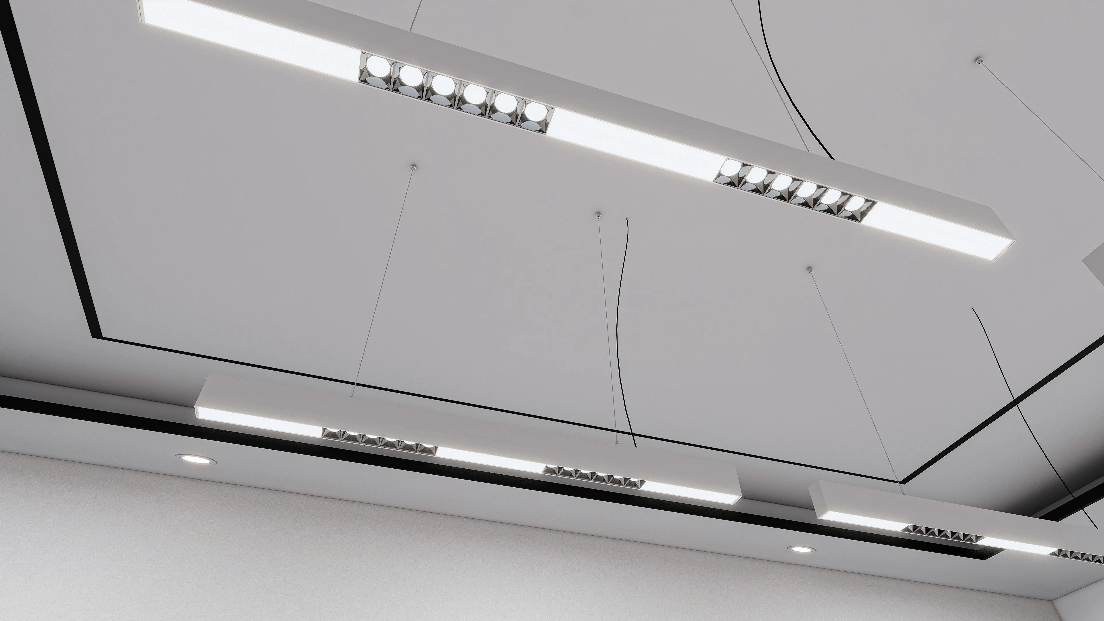 Hlinear EVOLINE Series LED Linear Light New Style Designer Bubble Linear Lightings Chandelier Simple Modern Light Luxury Fixture
