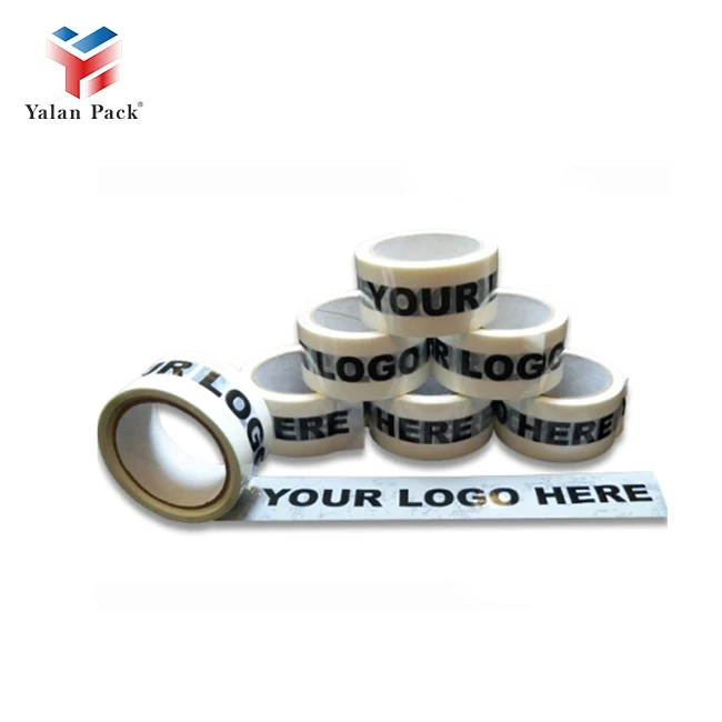 Wholesale manufacturers 4 colors printing custom logo adhesive tape