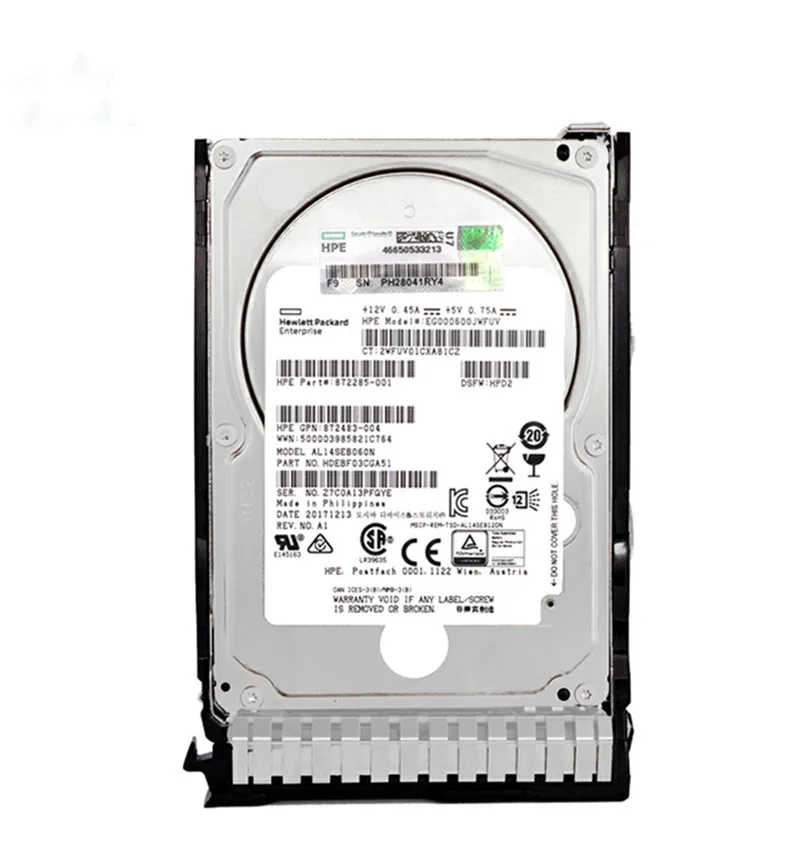 HPE 900GB 15K 12G SAS HDD - High Performance Server Storage