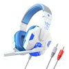 Blanco y Azul 3.5mm 2 Conectores (3 Pines)