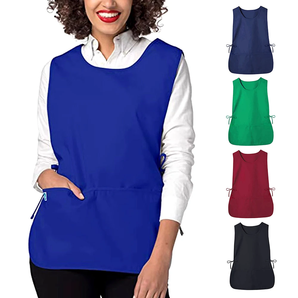 Unisex Full Apron Front and Back Double Side Apron With Pocket Custom Cobbler Aprons