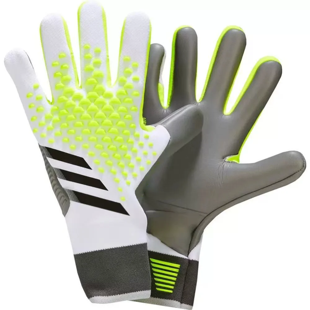 Custom Logo PU Latex Soccer Goalkeeper Gloves Best Quality for Outdoor Sports Training
