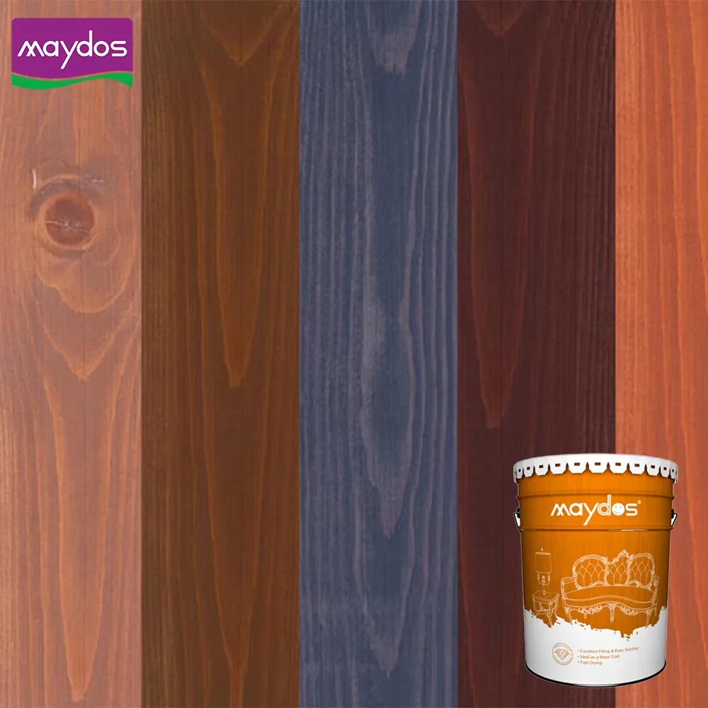 Scratch Resistant PU Wood Paint Matte Finish Wood Furniture Polish
