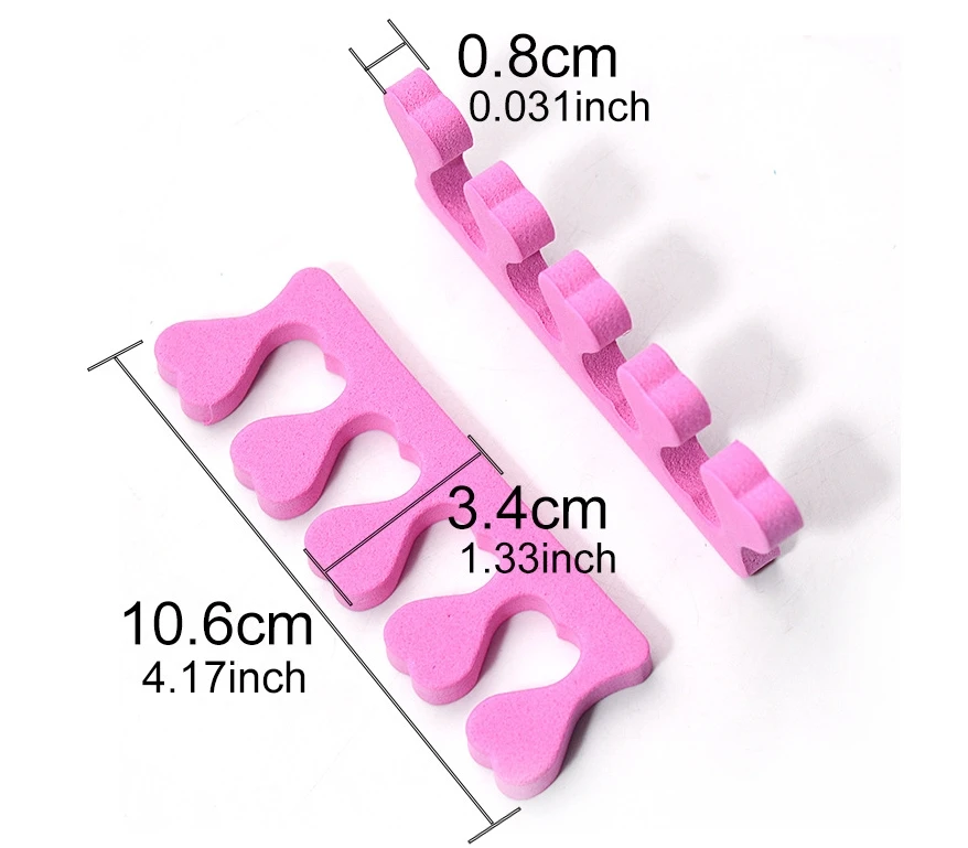 Manicure Tools and Nail Sunshine Tools of Finger Separator for Nail Polish