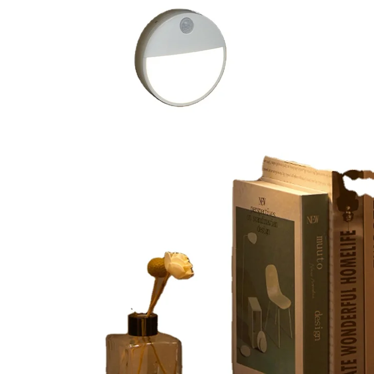 Индукционный ночник для тела, светодиодный Ночной светильник, новый домашний светодиодный энергосберегающий индукционный ночник для тела для детской комнаты, прикроватный светильник