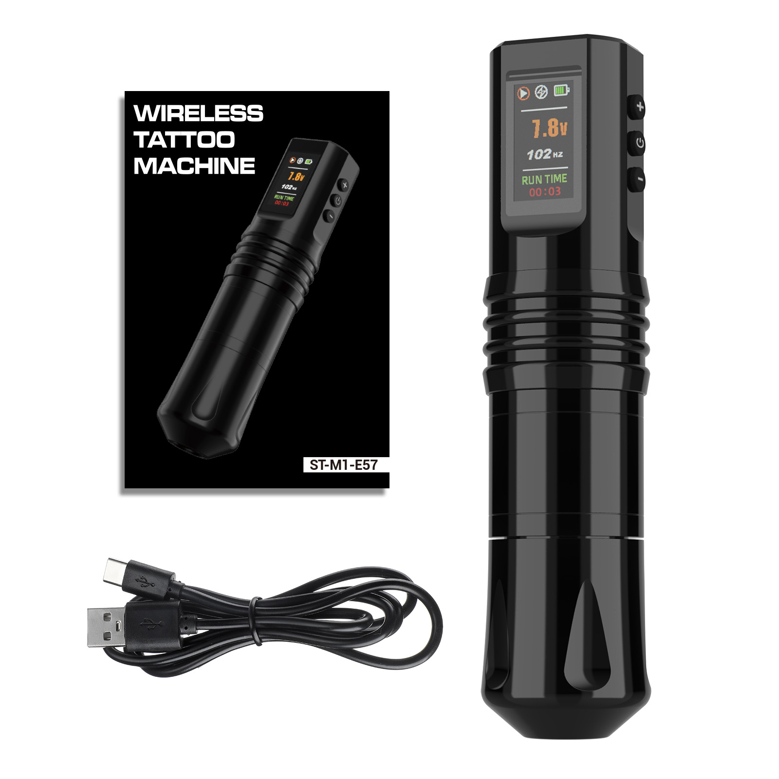 Stigma E57 Tattoo Pen - Classic Design & Comfortable Hold