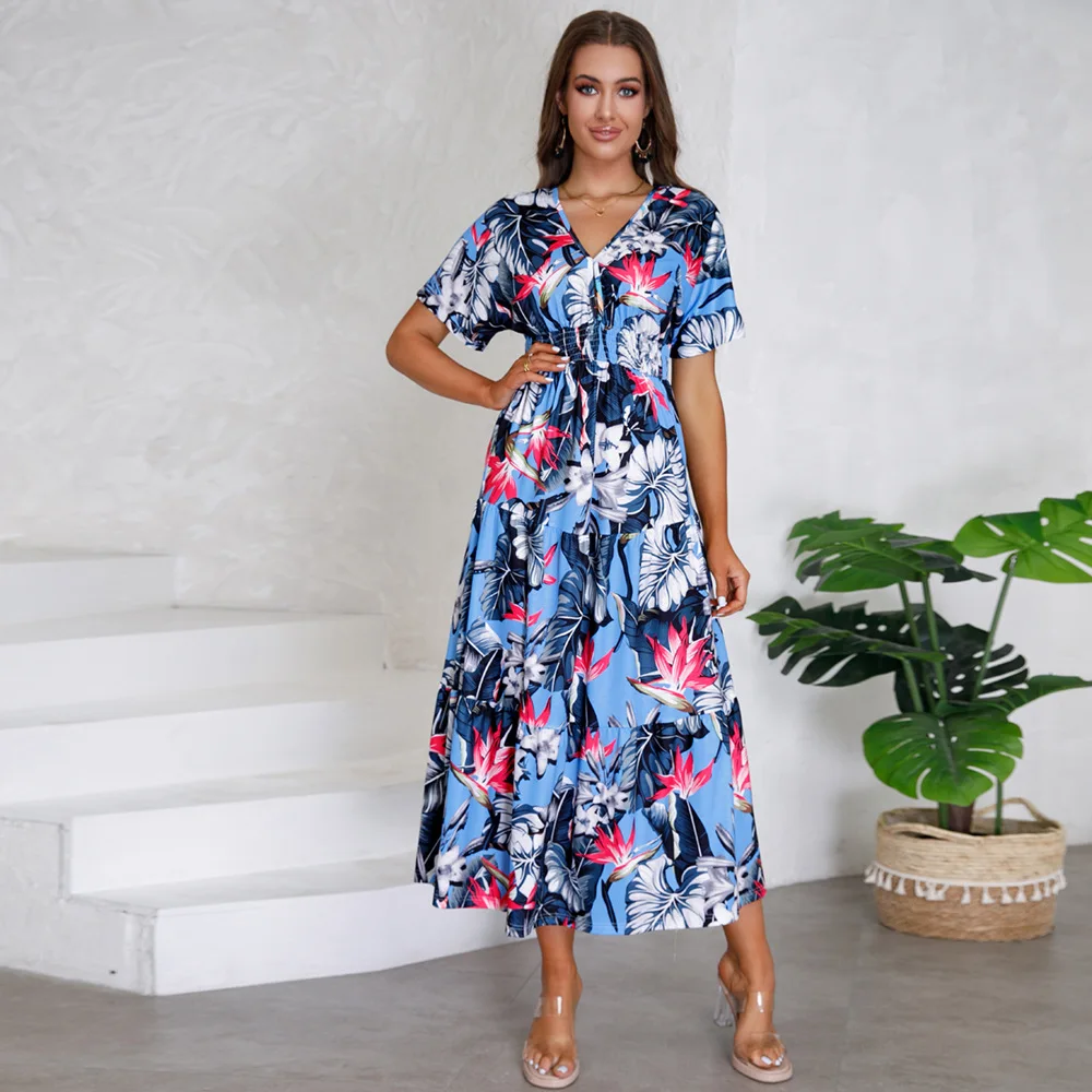 chinese dress ladies Designer Women's Strappy Maxi Dress