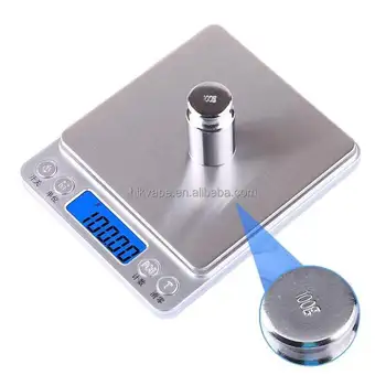 Factory direct sales jewelry high-precision 0.01 mini baking scale electronic kitchen scale i2000