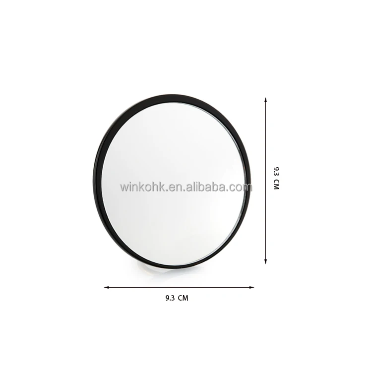 Mini Metal Personalized Blank Round Compact Mirrors Pocket Cosmetic Makeup Mirror with Ring Holder Custom logo