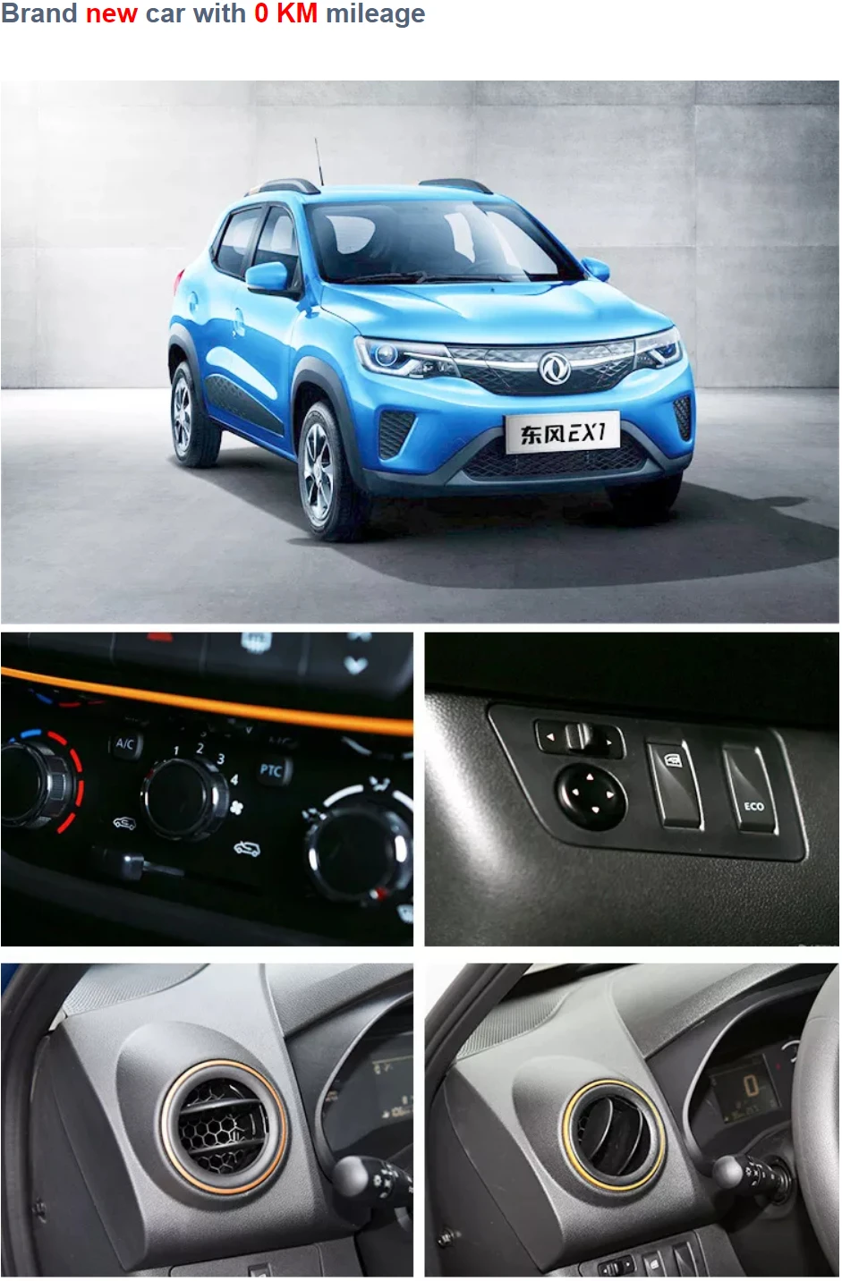2021/2022/2023 New Dongfeng EX1 Electric Suv Cars DFAC DFM DFM EX1 ...