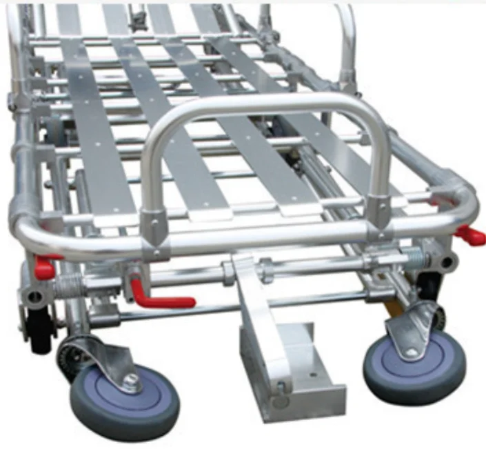 Direct Sales Medical Device Factories Folding Trolley Bed Ambulance Car Medical Gurney Stretcher Dimensions for Sale Ambulance