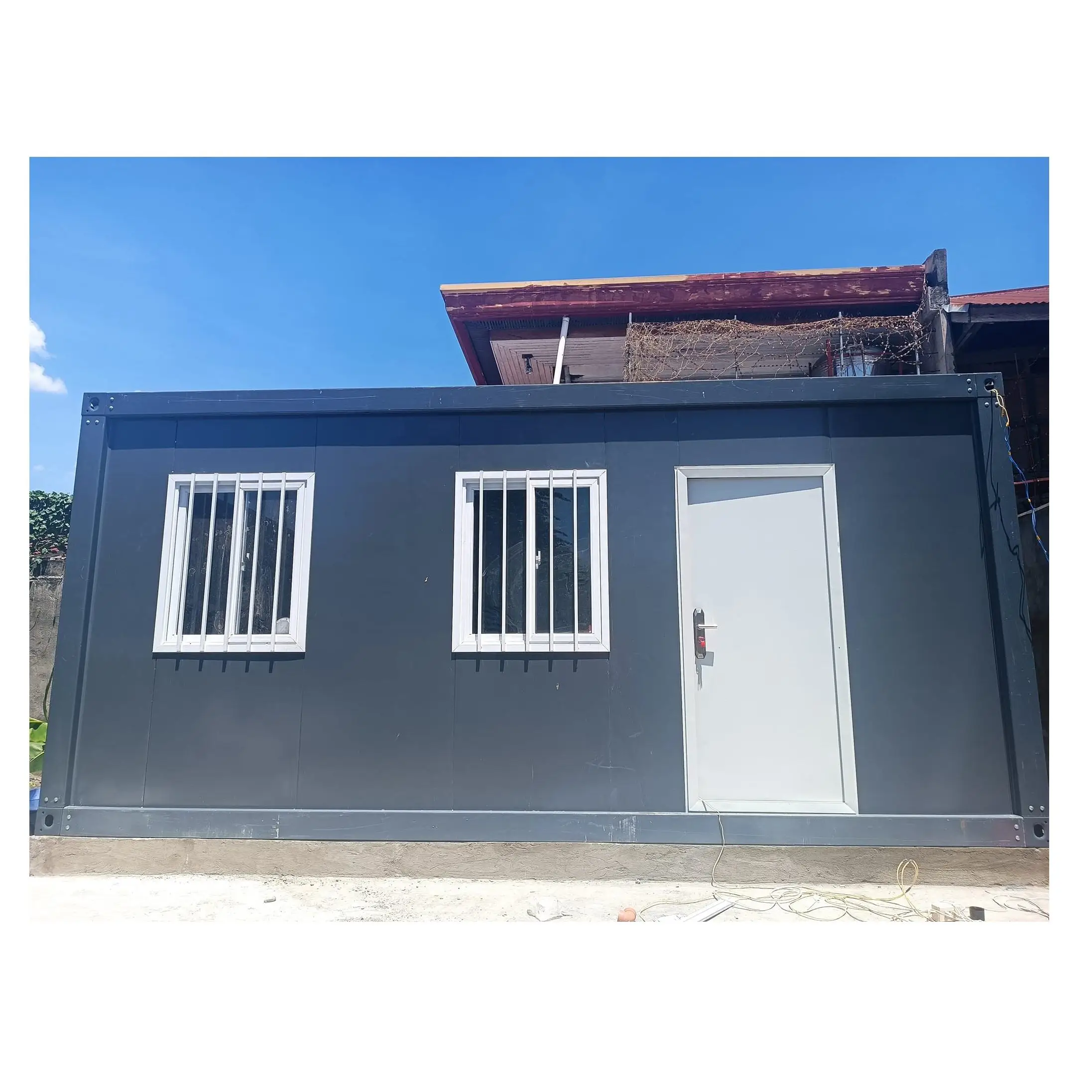 Luxury Modern Style Modular Fully Customized Tiny Customized Casas Modulares Prefrafricadas Living Glass Container House