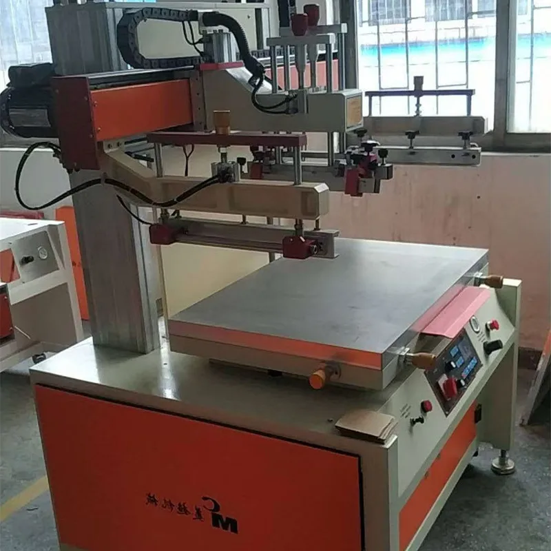 High Accuracy Flatbed Screen Printing Machine 4060 Desktop Type for PE Bag and Paper and Plastic Material Product Printing