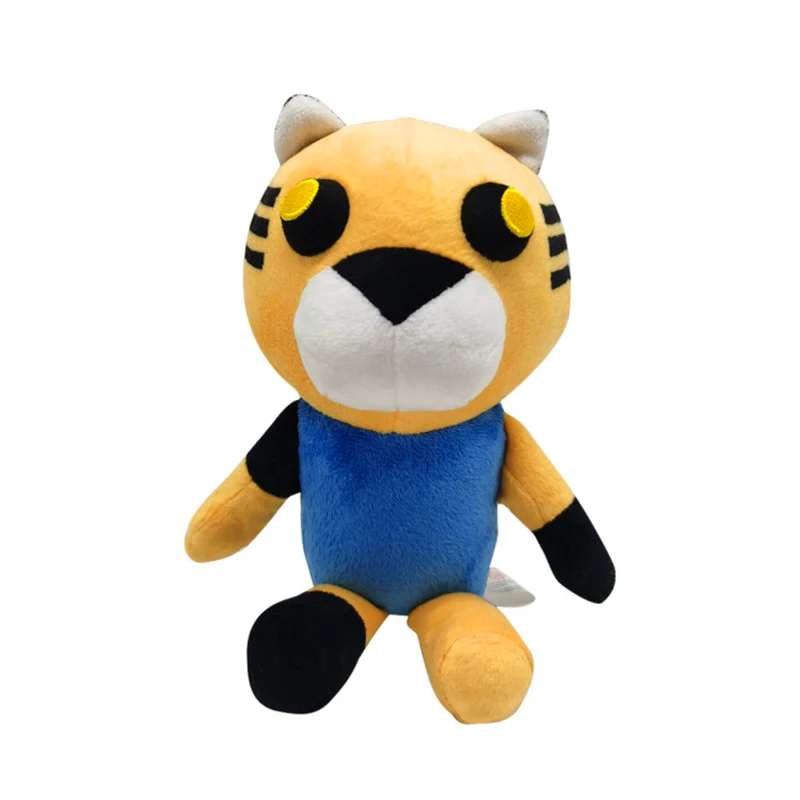 Roblox Piggy Pelúcia Rosa Porco Tigre Palhaço Brinquedo Suave