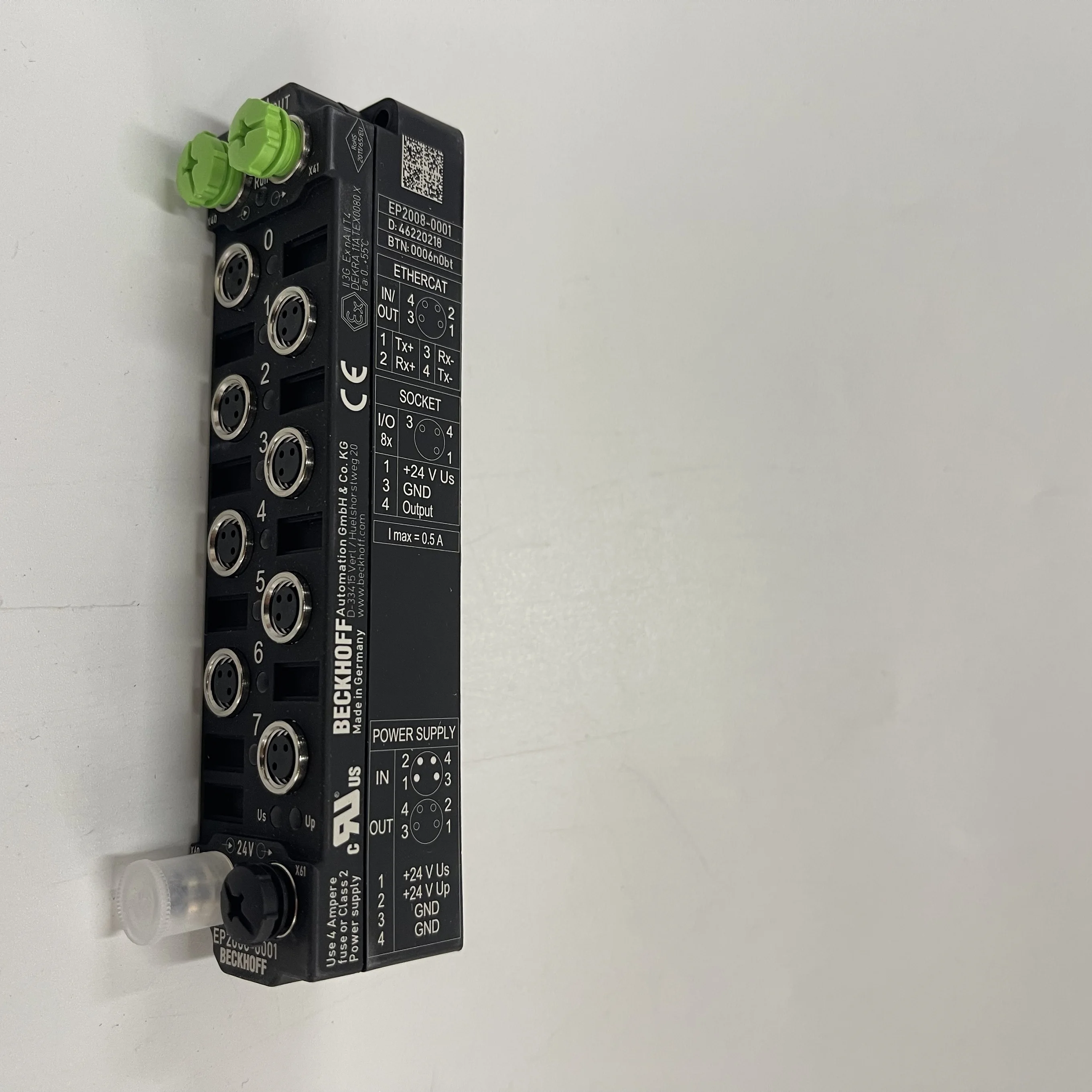 Beckhoff I/O Terminal Module EP2008-0001