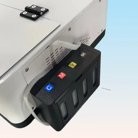 Newly Invented Sticker Printing Machine Digital A4 Size  Inkjet Roll to Rolllabel Printer Color for Small Business