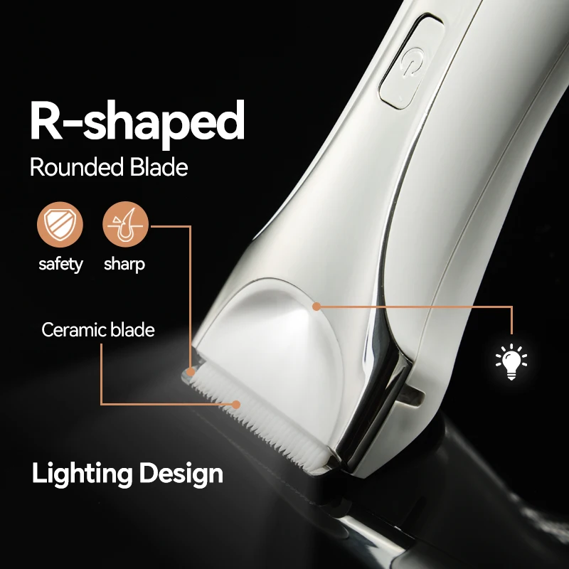 Private Electric Men's Women's Shaver USB Charging Ceramic Blade Egg Shaper Portable Body Groomer Body Hair Trimmer supplier