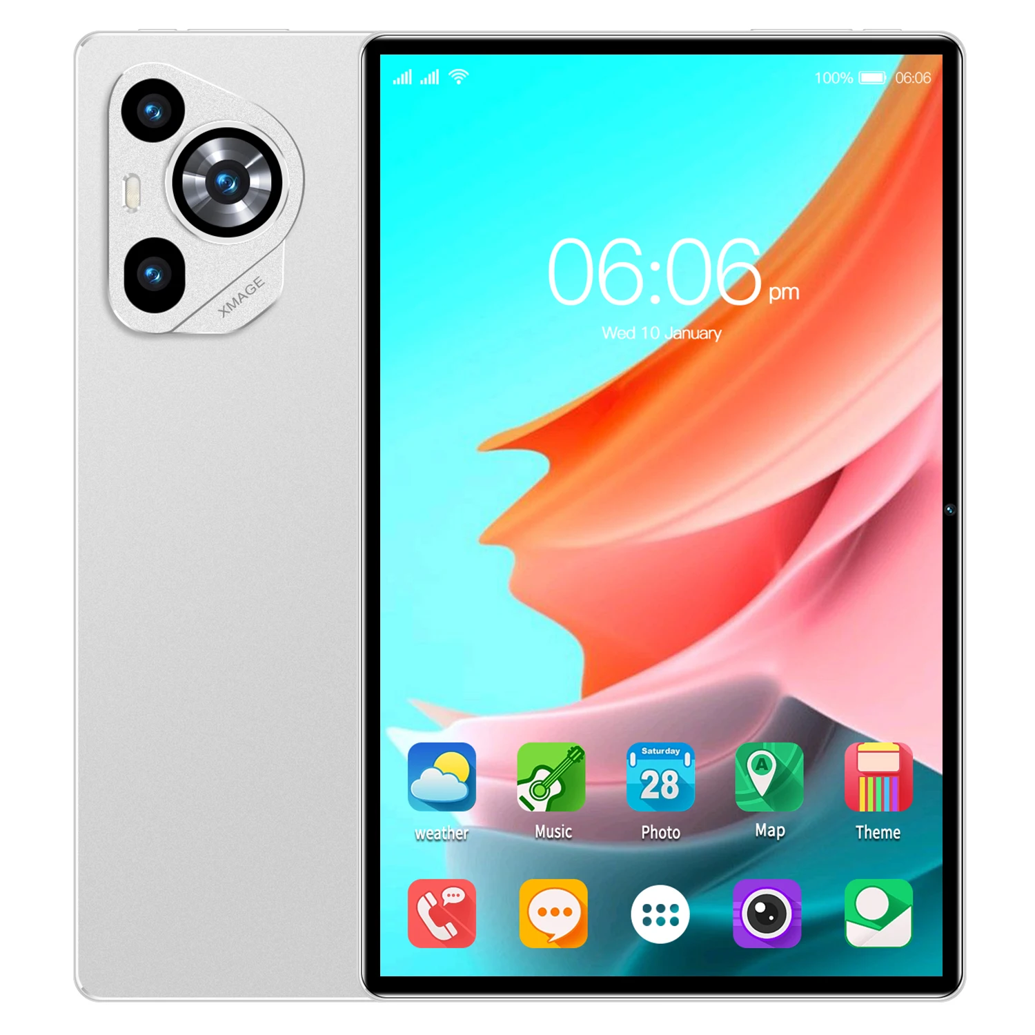 Hot Sale 10.1 Inch M70 Plus Android 15 Tablet PC - 4G, 16GB+256GB