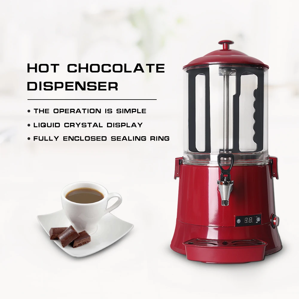 ITOP 10L Hot Chocolate Dispenser Chocofairy-10L Water Bath Heating Coffee  Milktea Mixer Chocolate Warmer 110V 220V