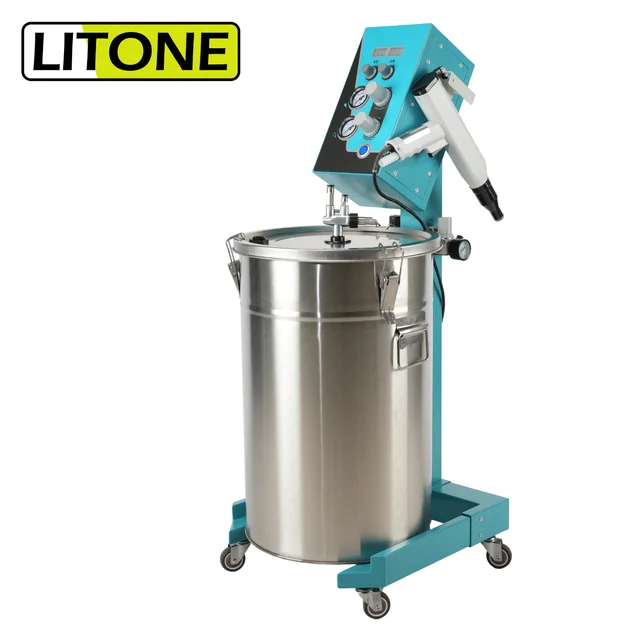 Industrial Powder Spray Gun Intelligent Electrostatic Powder Coating Machine for Spraying Paint Metal
