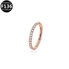 1,2*6mm de oro rosa
