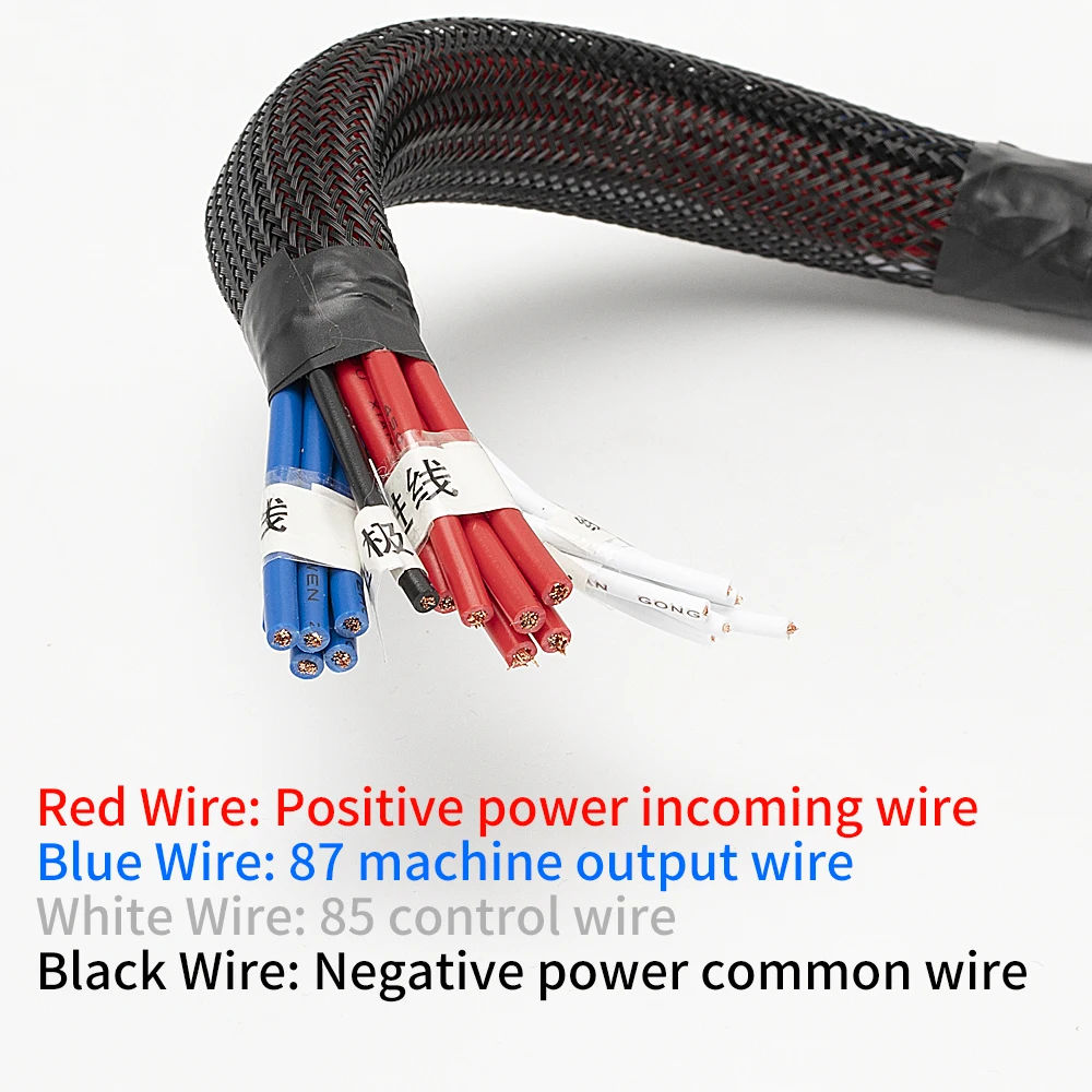 防水12V 40Aヒューズリレーボックス 6ウェイ4ピン6スロットブレード