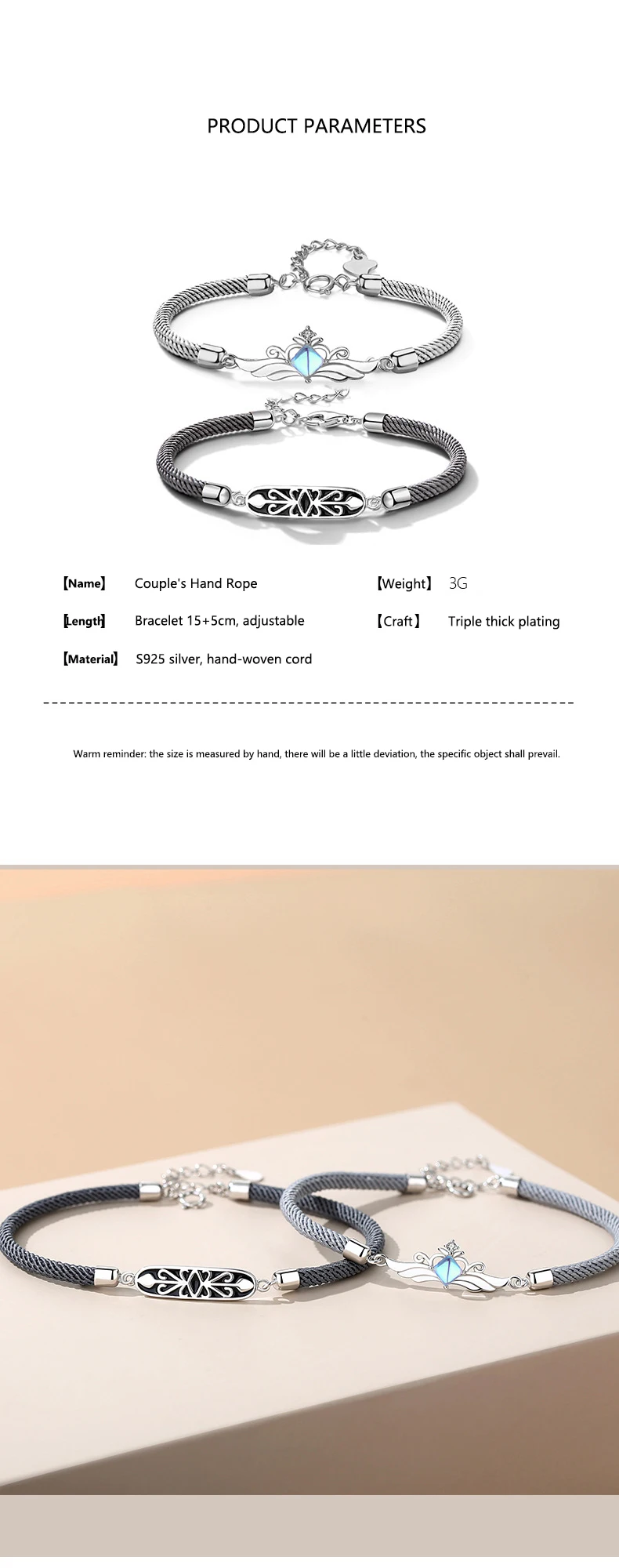 Matching Bracelets for Couples - YFN Princess Knight Bangles