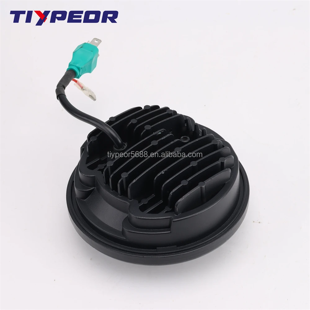 product tiypeor headlight 75w universal led headlight 575 brighter headlight led projector sealed beam ring lamp for harley davidson-8