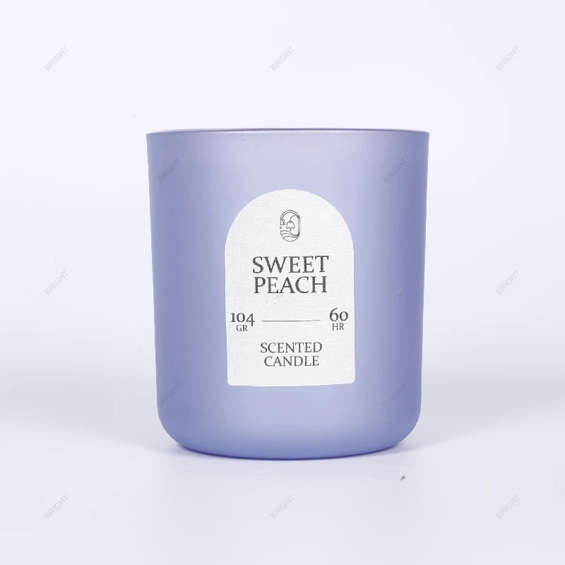 Factory Round Bottom Candle Container Luxury Curved 12oz Empty Glass ...