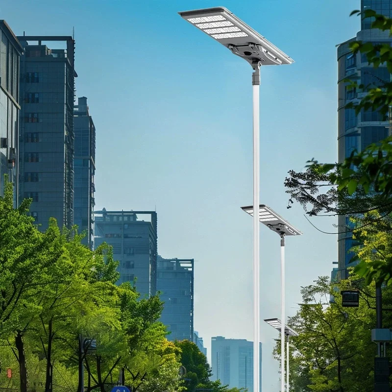 JIYUANLUX Solar Powered Street Lights - Durable & Efficient