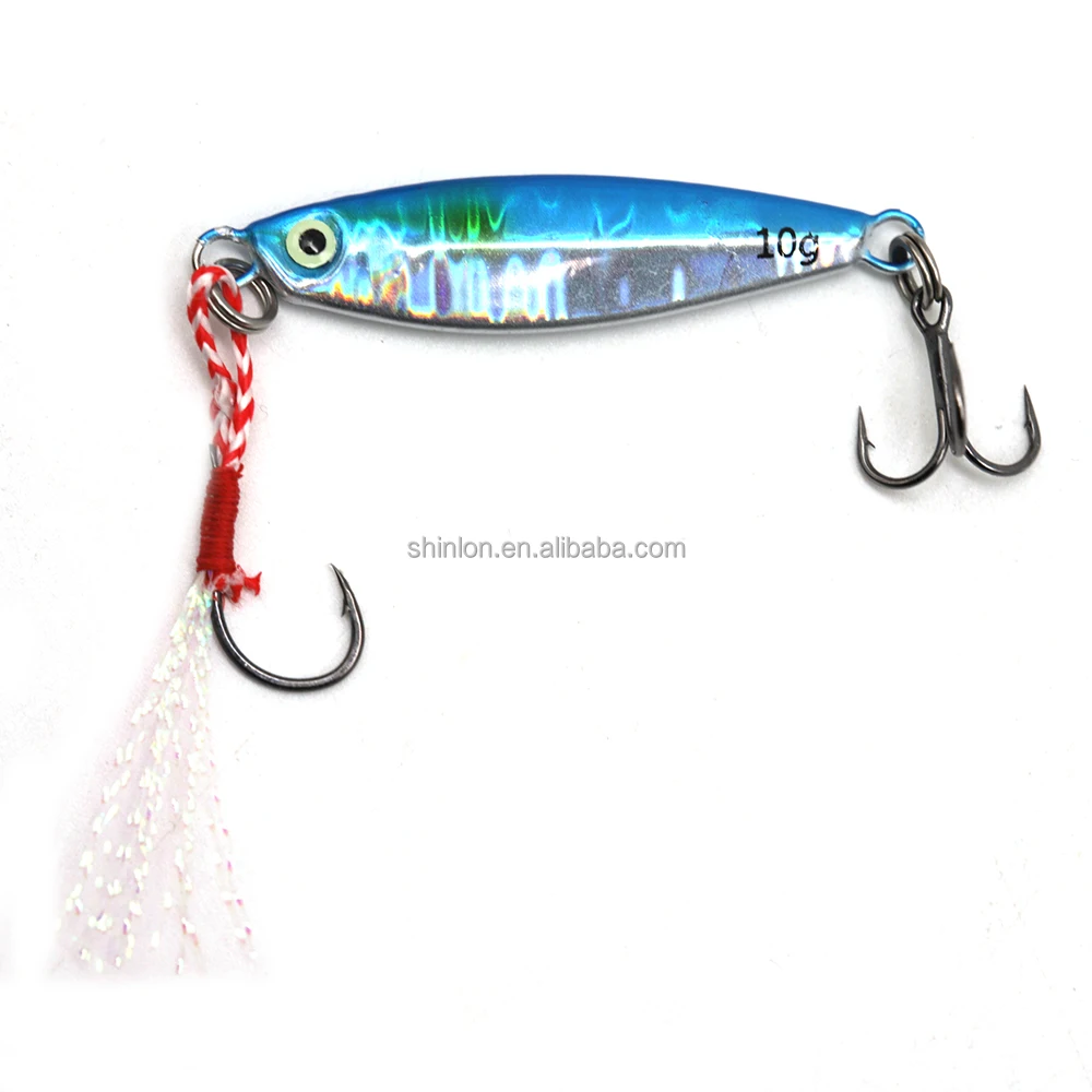 10 Pack - 3 Oz SLAB SPOON Fishing Lures For Jigging & Casting (Freshwater & Saltwater)