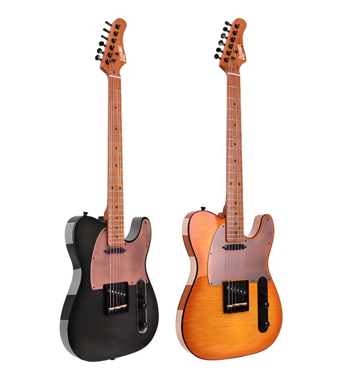 Luxras Electric Guitar - High Quality TL Model with Flamed