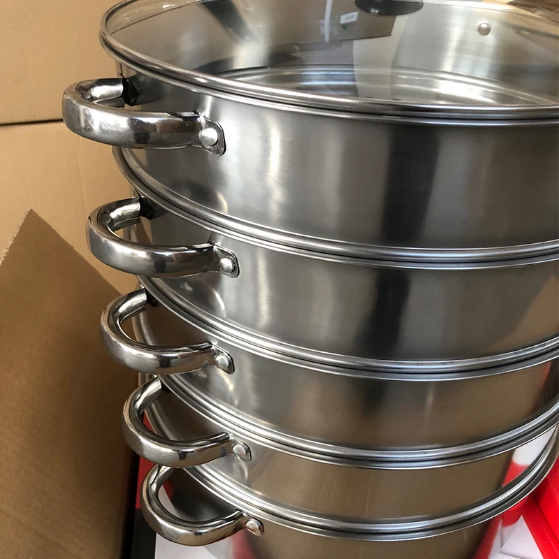 Wholesale Of High Quality 5 Layer Cooking Steamer Stainless Steel Food