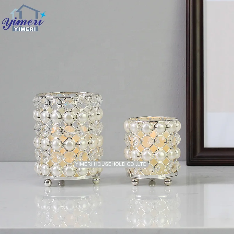 Роскошный обеденный стол на заказ, маленький кристаллический подсвечник k9 для украшения дома