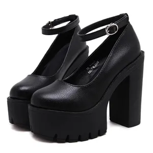 2026 New Spring Autumn Casual High-heeled Shoes Sexy Thick Platform Pumps Sandals Party Stripper Heels Wear Shoes for Women