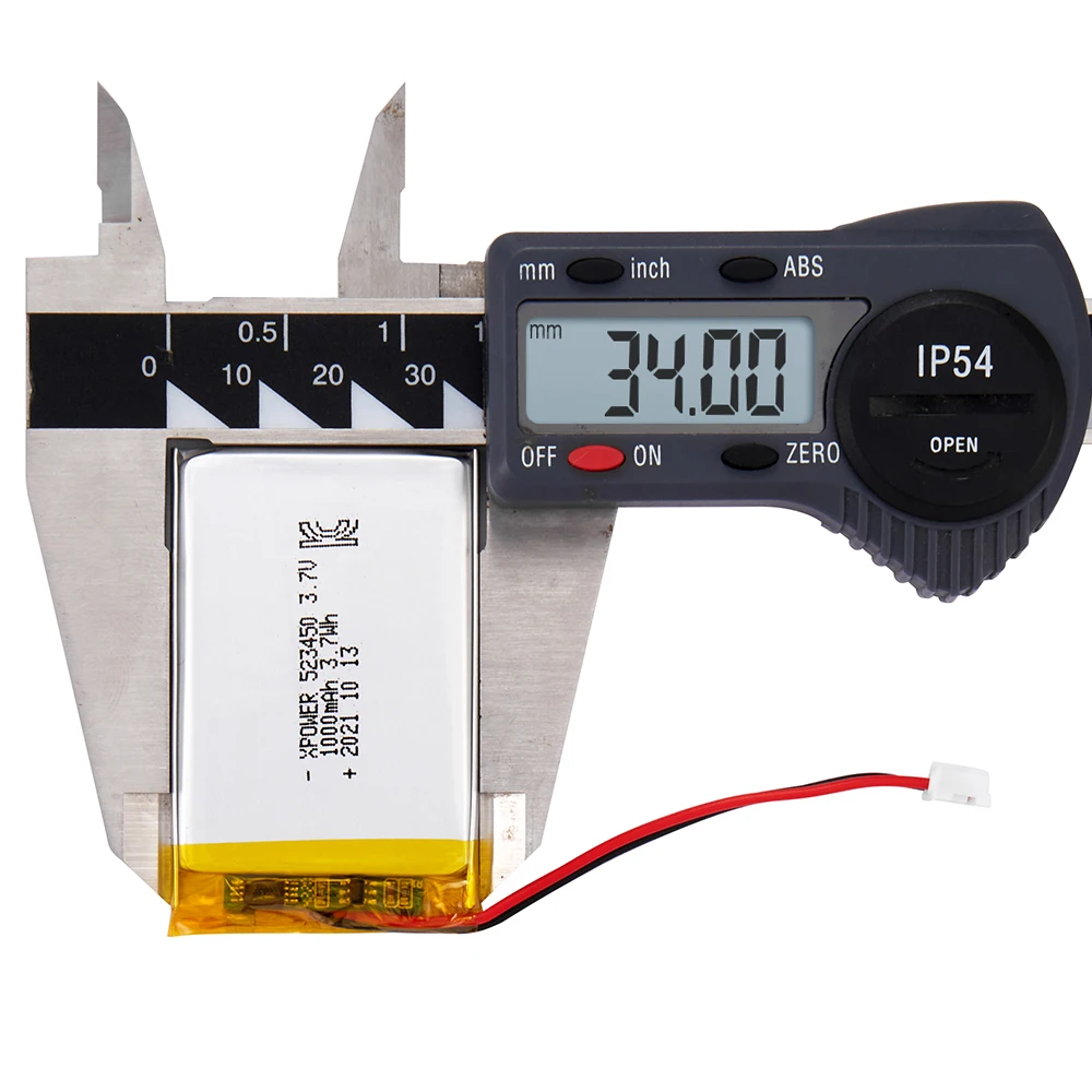 523450 3.7V 1000mah