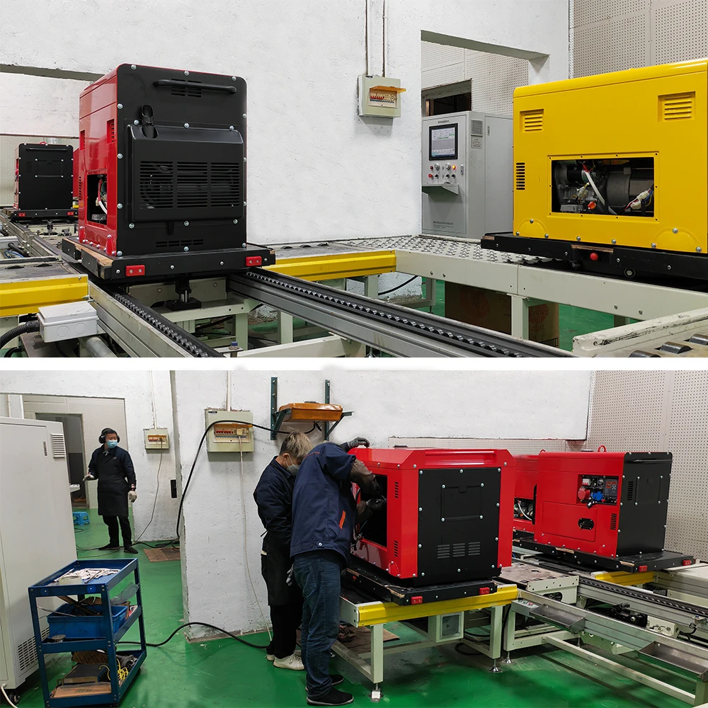 Single Phase 2 Cylinder diesel Engine 2V92 12000 Watt Generator for Sale