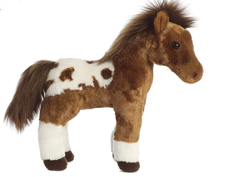 realistic plush horse