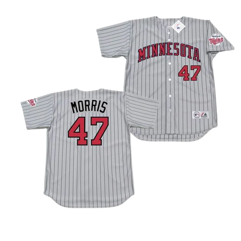 Wholesale Men's Minnesota Twins 36 Jim Kaa 47 Jack Morris 48 Torii Hunter  57 Johan Santana Throwback Baseball Jersey Stitched S-5xl From m.