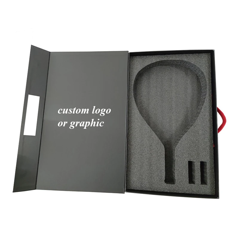 Customized Luxury High End Tennis Padel Rackets Bat Hard Chipboard